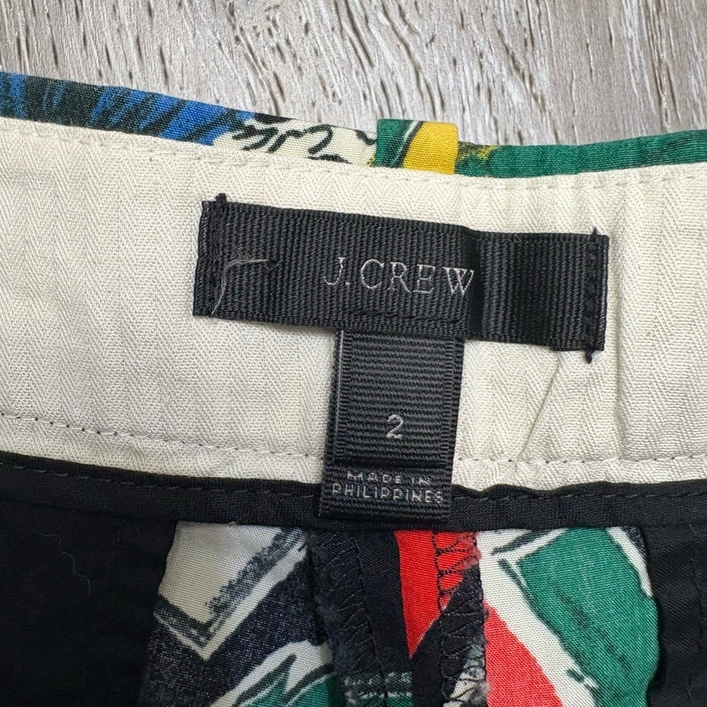 J crew colorful Patterned Women Shorts - Picture 9 of 13